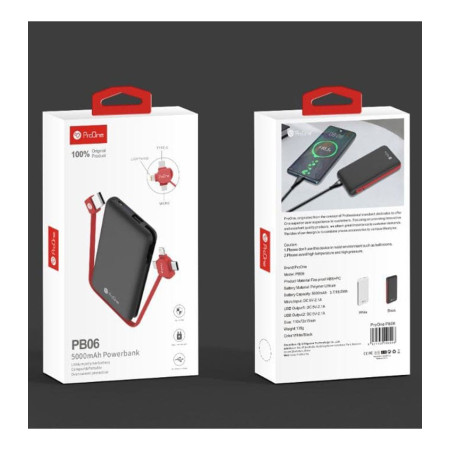 پاوربانک 5000mah پرووان ProOne PB06